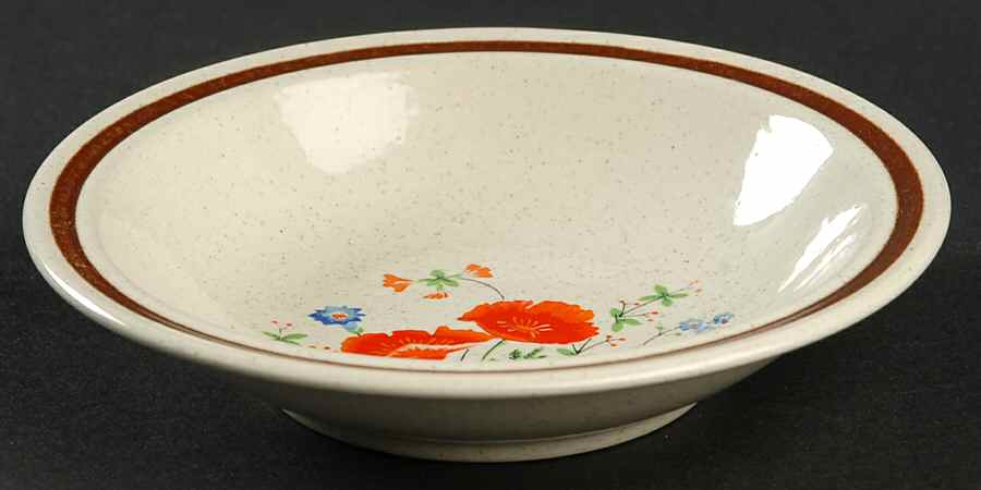 Maywood Rim Fruit/Dessert (Sauce) Bowl by Haniwa-1