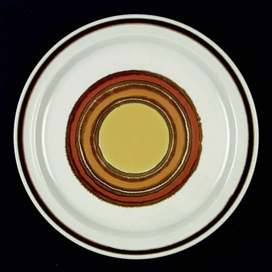 Sunglow Dinner Plate by Haniwa-1