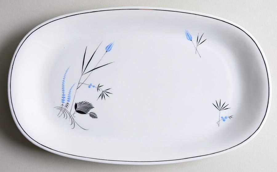 Arlington 13" Oval Serving Platter by Home Arts-1