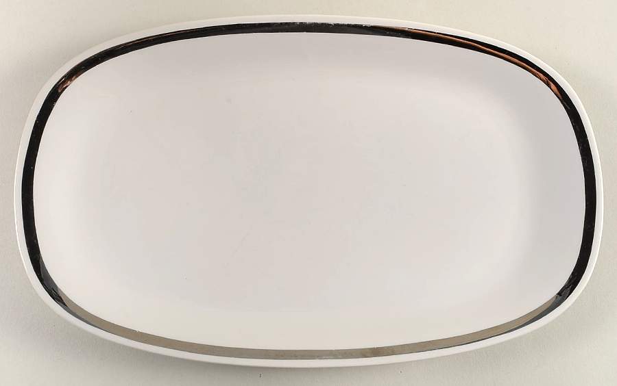 Patrician 11" Oval Serving Platter by Home Arts-1
