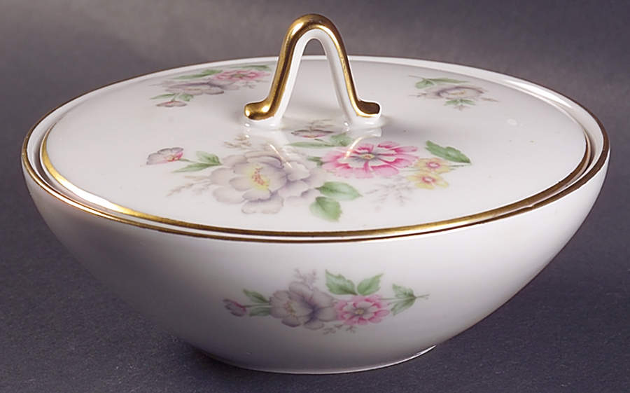 Tropic Fantasy Sugar Bowl & Lid by Home Arts-1