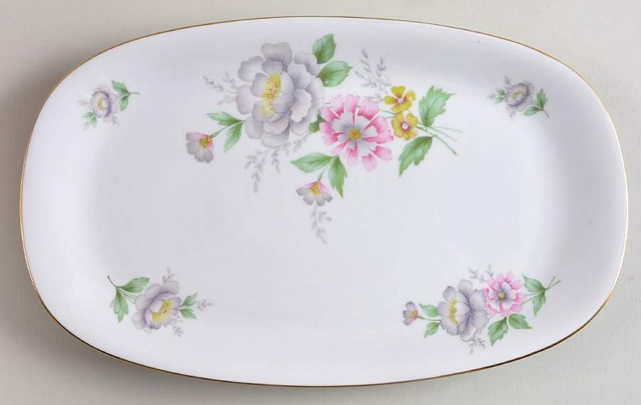 Tropic Fantasy 11" Oval Serving Platter by Home Arts-1