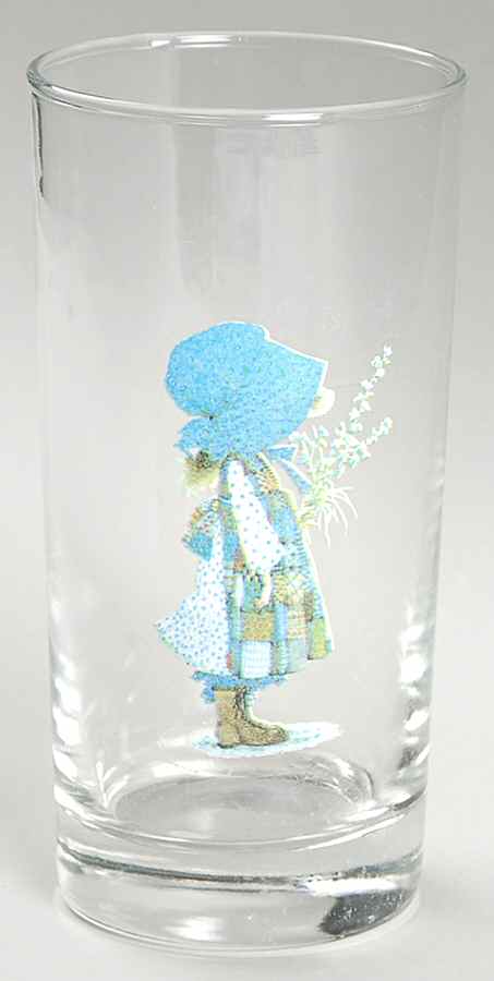 Blue Girl(Platinum) Glassware Tall Tumbler by Holly Hobbie-1
