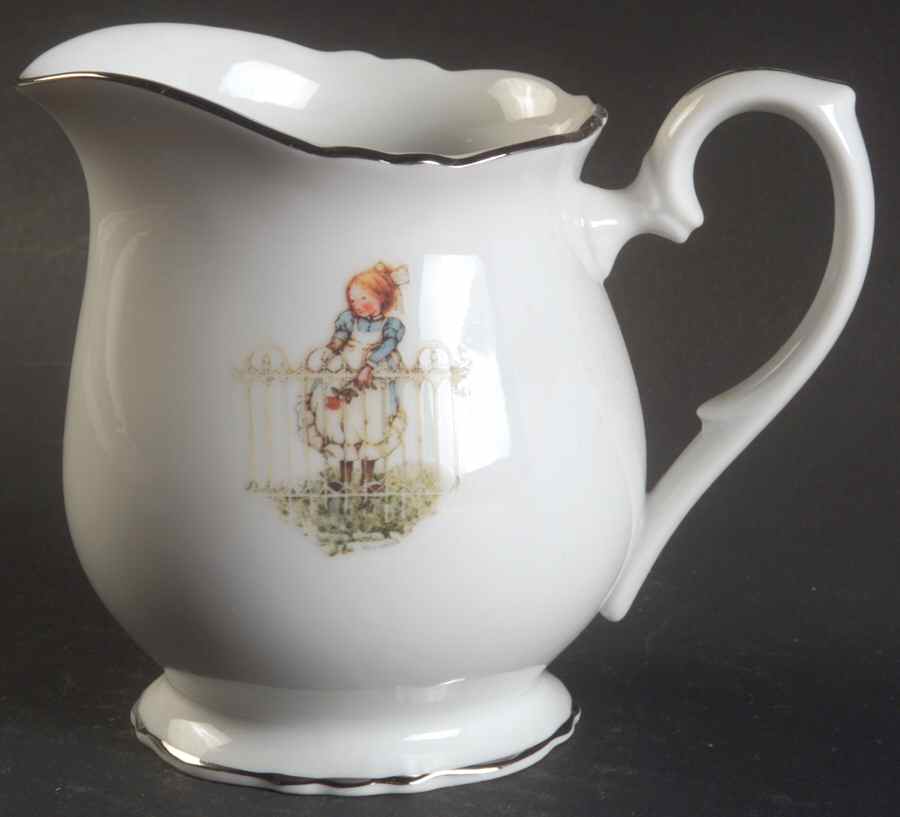 Girl with Rose Creamer by Holly Hobbie-1
