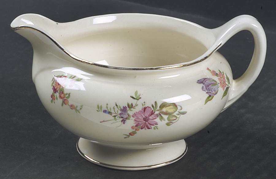 Priscilla Cream and White (Smooth) Creamer by Household Institute-1