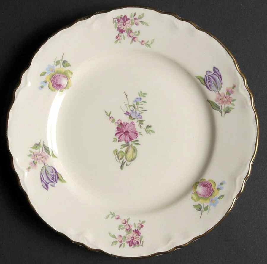 Priscilla Cream (Scalloped) Bread & Butter Plate by Household Institute-1