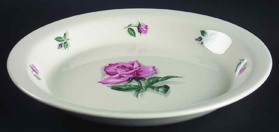 Rhythm Rose Pie Serving Plate by Household Institute-1