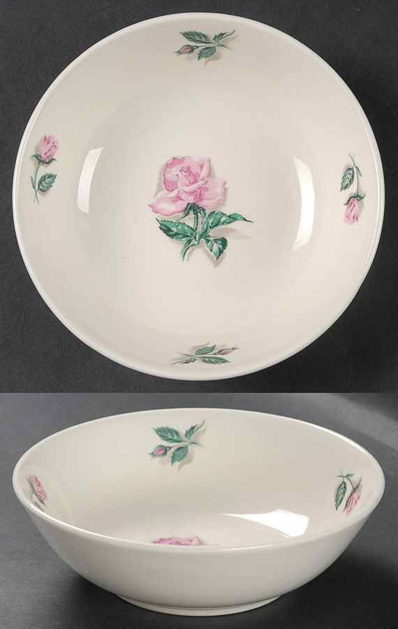 Rhythm Rose Fruit/Dessert (Sauce) Bowl by Household Institute-1