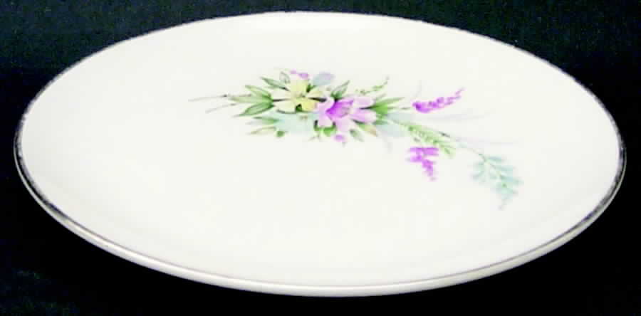 Bouquet Bread & Butter Plate by Hom Ec China-1