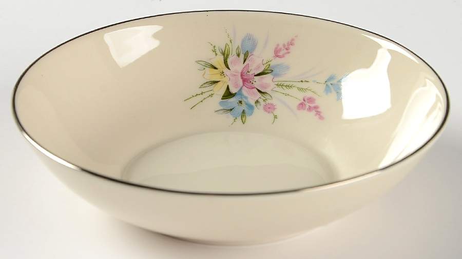 Bouquet Fruit/Dessert (Sauce) Bowl by Hom Ec China-1