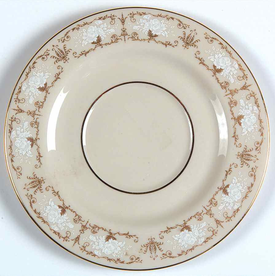 Brentwood Castles Saucer by Hom Ec China-1