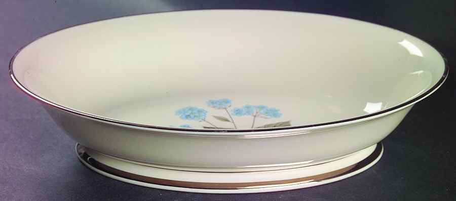 Breath of Spring 10" Oval Vegetable Bowl by Hom Ec China-1