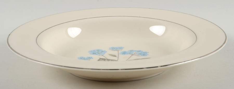 Breath of Spring Rim Soup Bowl by Hom Ec China-1