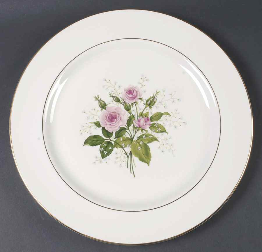Provincial Rose 13" Chop Plate (Round Platter) by Hom Ec China-1