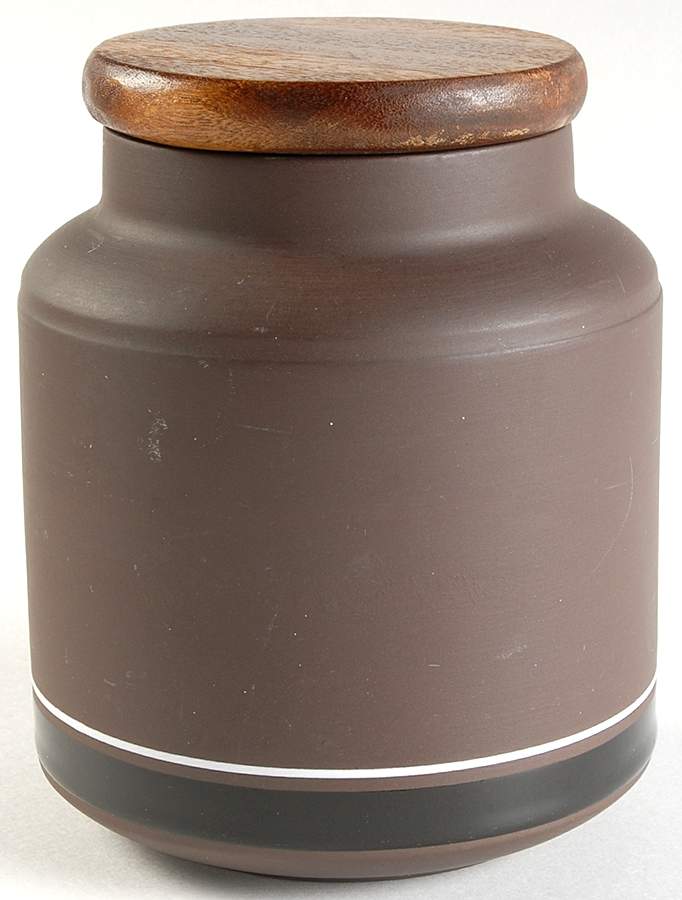 Contrast Medium Canister & Wood Lid by Hornsea-1