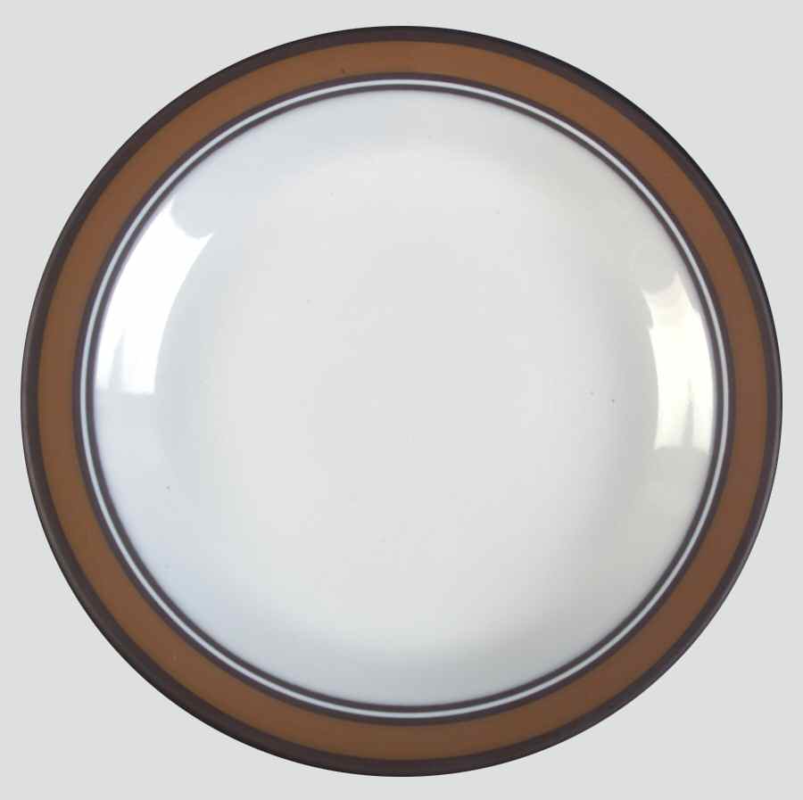 Contour Brown Dinner Plate by Hornsea-1