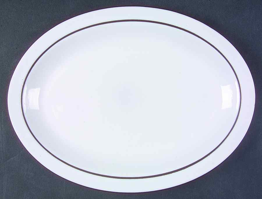 Cornrose 11" Oval Serving Platter by Hornsea-1