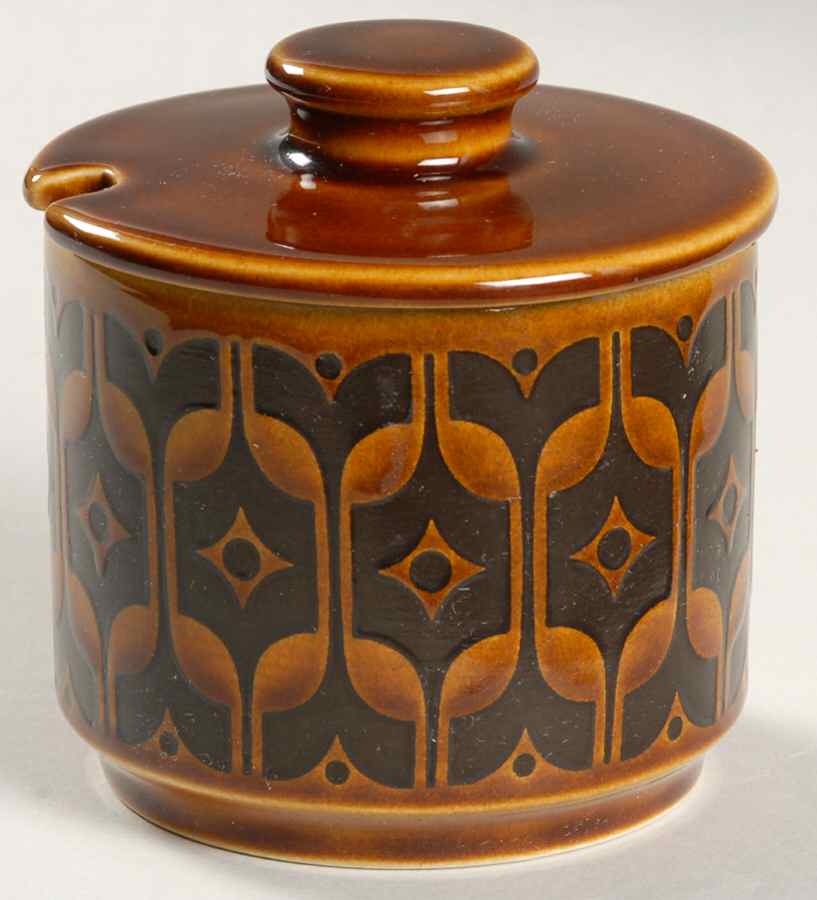 Heirloom Brown Sugar Bowl & Lid by Hornsea-1