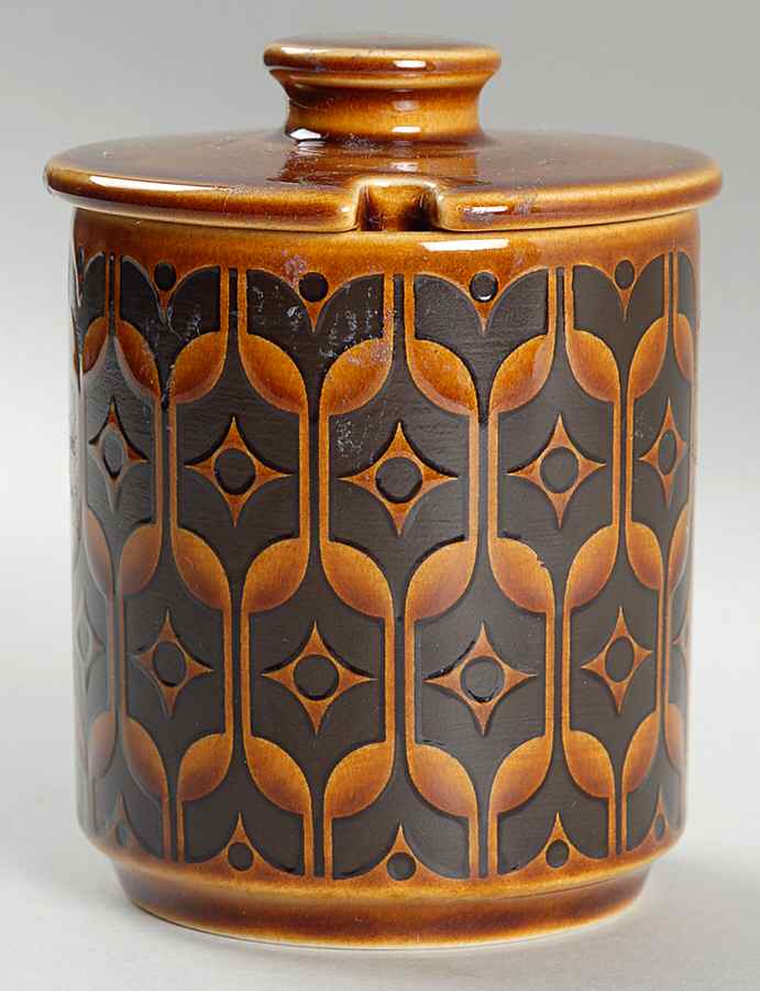 Heirloom Brown Sugar Bowl & Lid by Hornsea-1