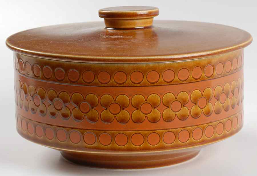Saffron Round Covered Vegetable by Hornsea-1