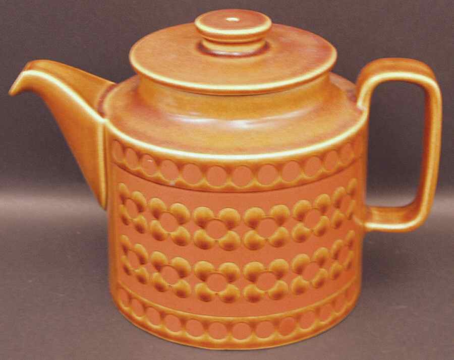 Saffron Teapot & Lid by Hornsea-1