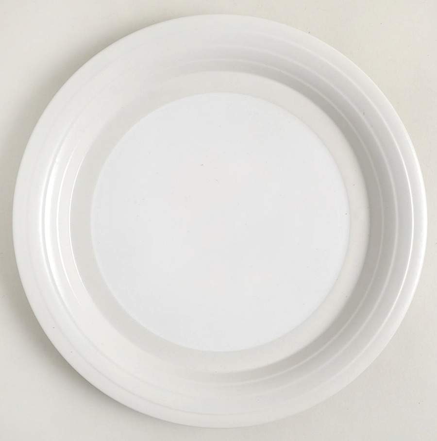 Swan Lake Grey Salad Plate by Hornsea-1