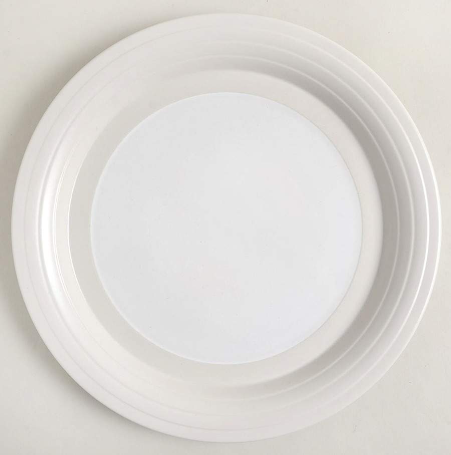 Swan Lake Grey Dinner Plate by Hornsea-1