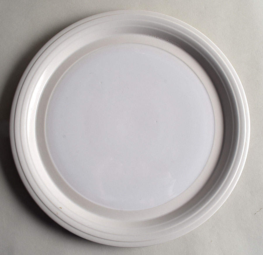 Swan Lake Grey 12" Chop Plate (Round Platter) by Hornsea-1