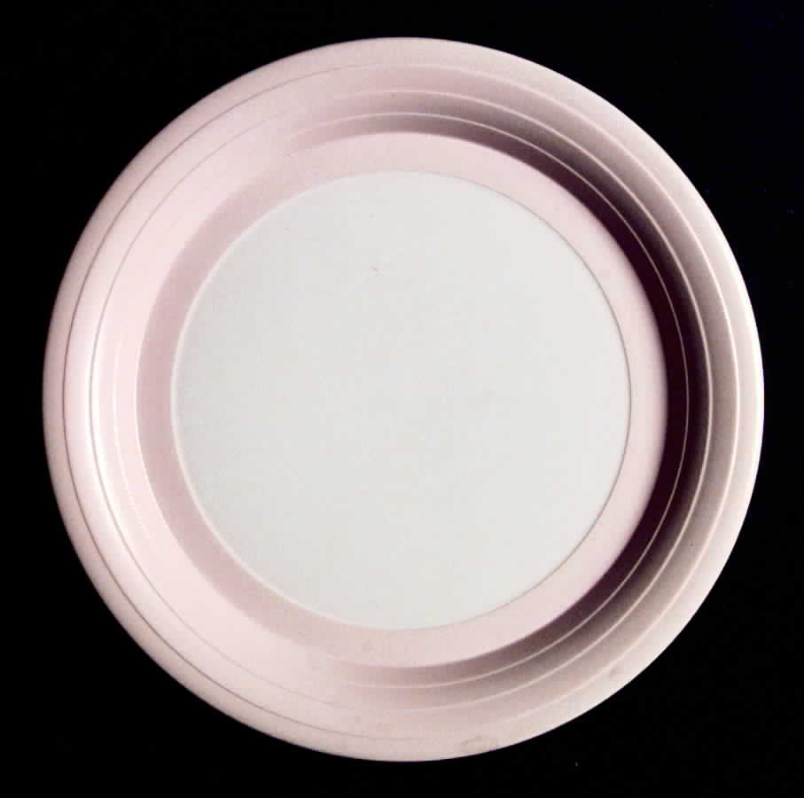 Swan Lake Pink Salad Plate by Hornsea-1