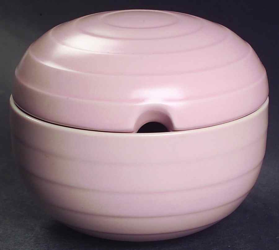 Swan Lake Pink Sugar Bowl & Lid by Hornsea-1