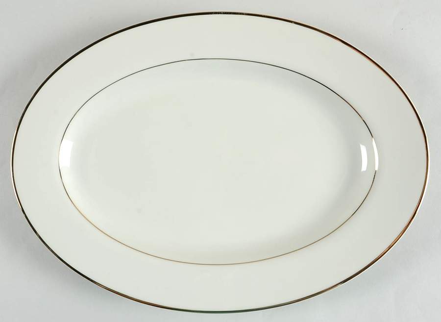 Chaumont 11" Oval Serving Platter by Home Settings-1