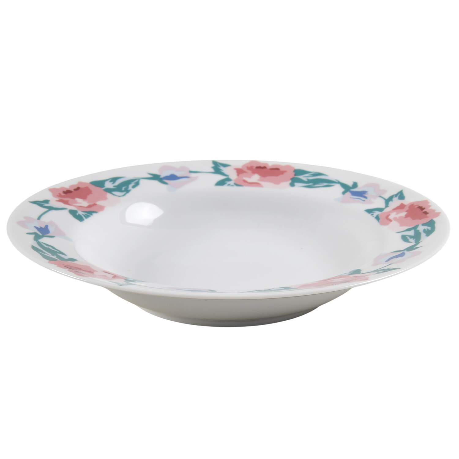 Harmony Rose Rim Soup Bowl by Home Settings-1