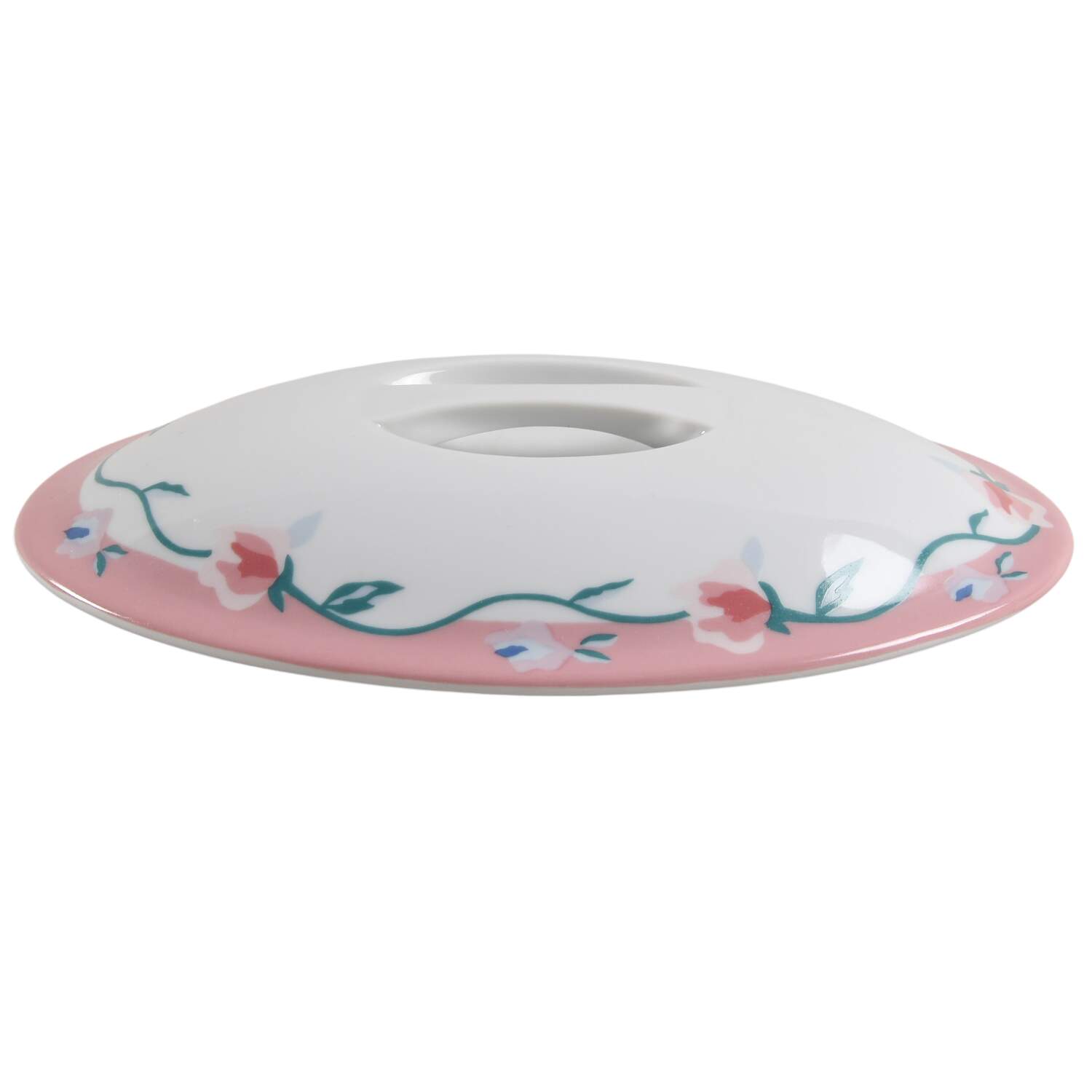 Harmony Rose Lid for Oval Vegetable by Home Settings-1