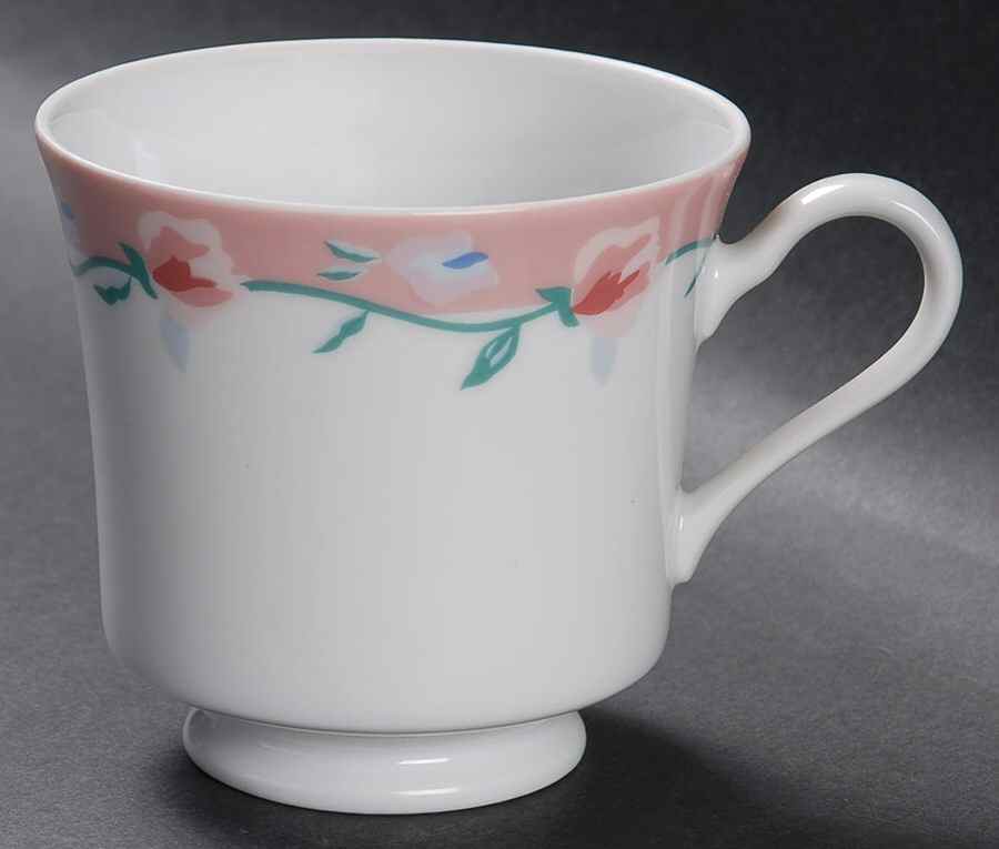 Harmony Rose Footed Cup by Home Settings-1
