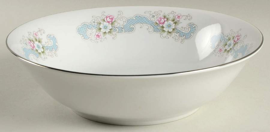 Rose Bud 9" Round Vegetable Bowl by Happy Home-1