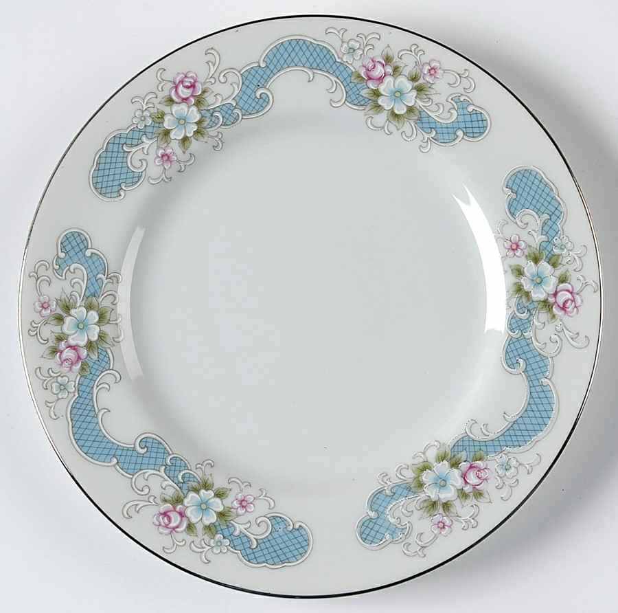 Rose Bud Bread & Butter Plate by Happy Home-1