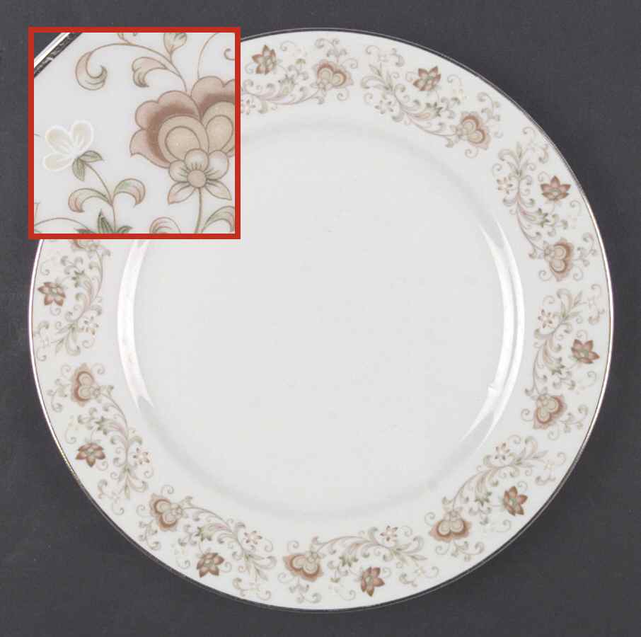 Spring Garden Dinner Plate by Happy Home-1