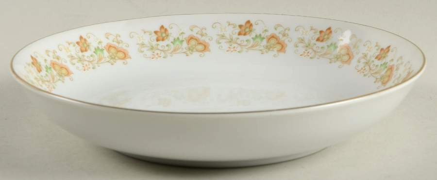 Spring Garden Coupe Soup Bowl by Happy Home-1