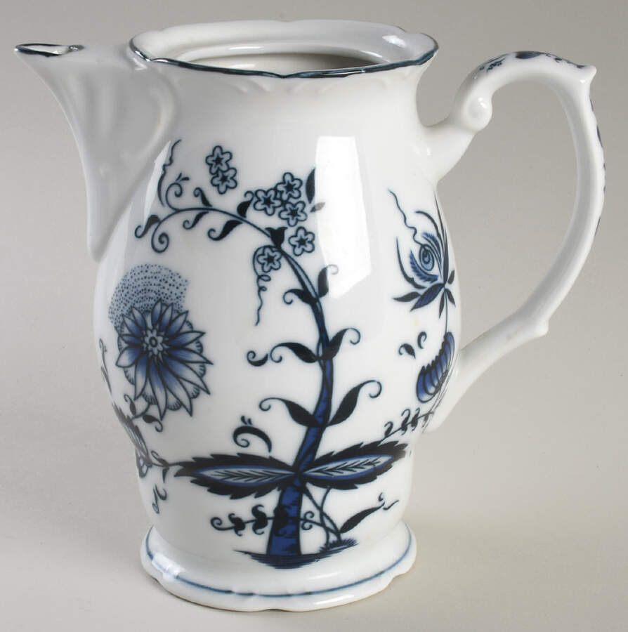 Blue Onion Coffee Pot No Lid by House of Prill-1