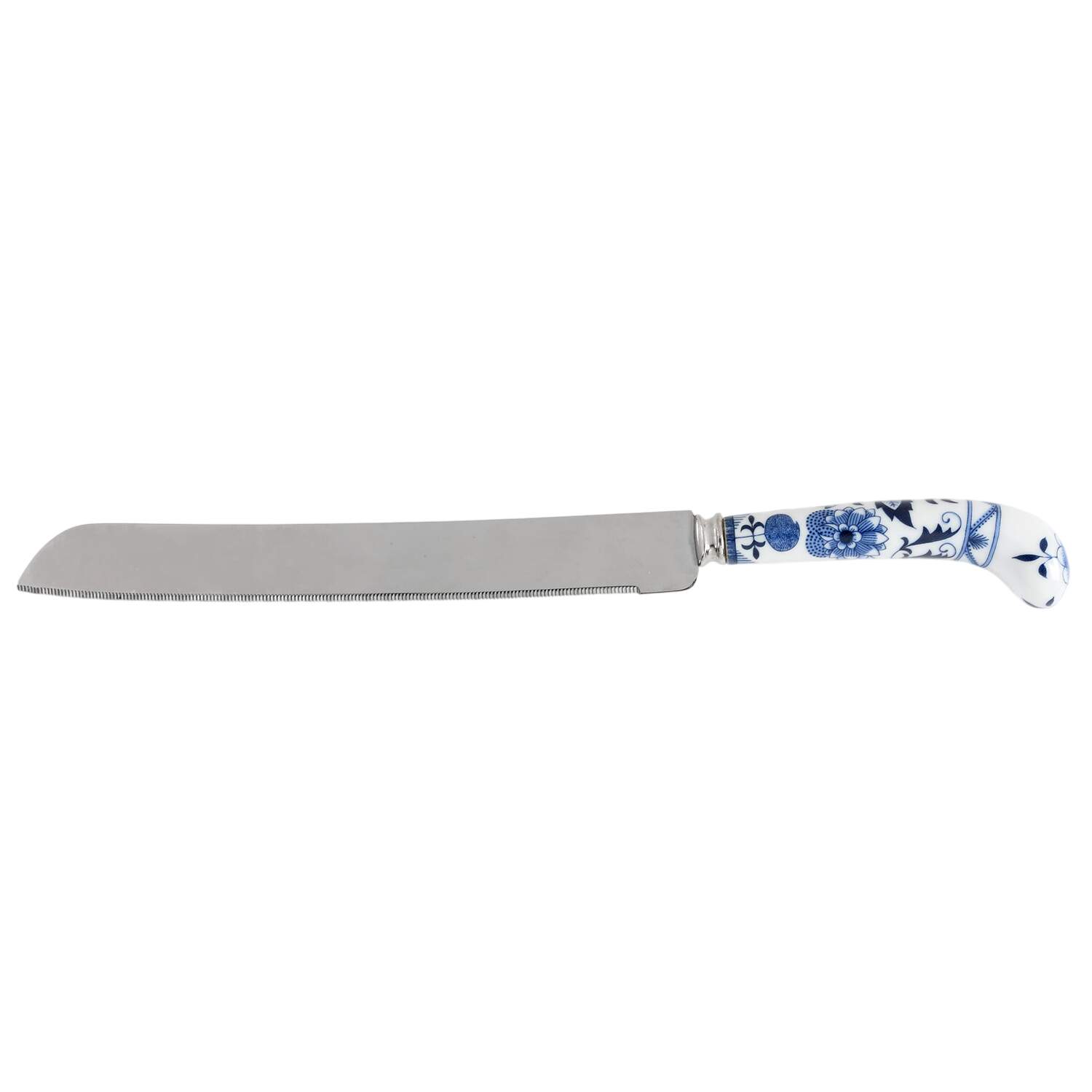 Blue Onion Bread Knife & Stainless Blade by House of Prill-1