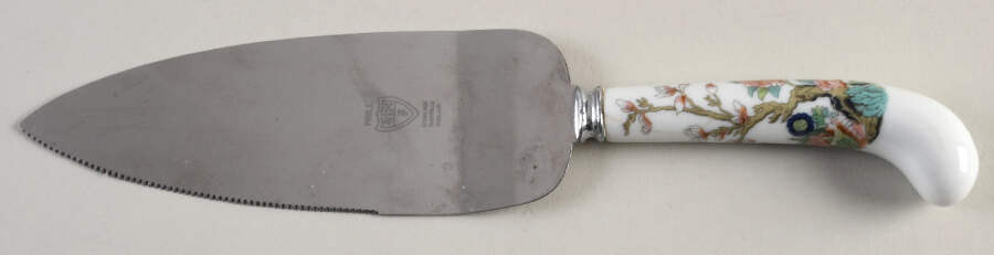 Indian Tree Pie & Cake Server with Stainless Blade by House of Prill-1