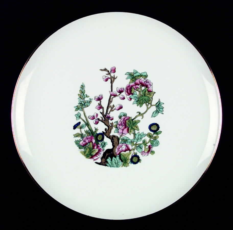 Indian Tree Footed Cake Plate by House of Prill-1