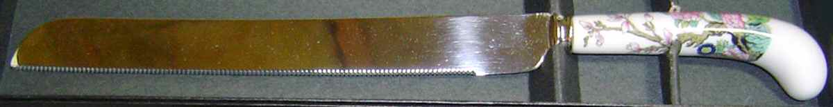 Indian Tree Cake Knife/Server with Stainless Blade by House of Prill-1