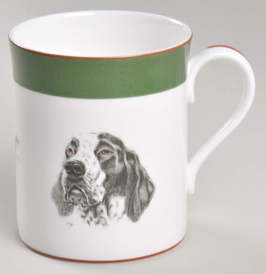 Chasse Hunter Green Mug by Hermes-1