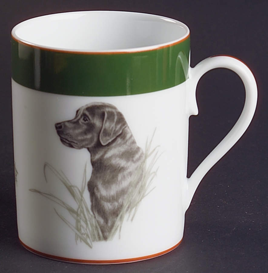 Chasse Hunter Green Mug by Hermes-1
