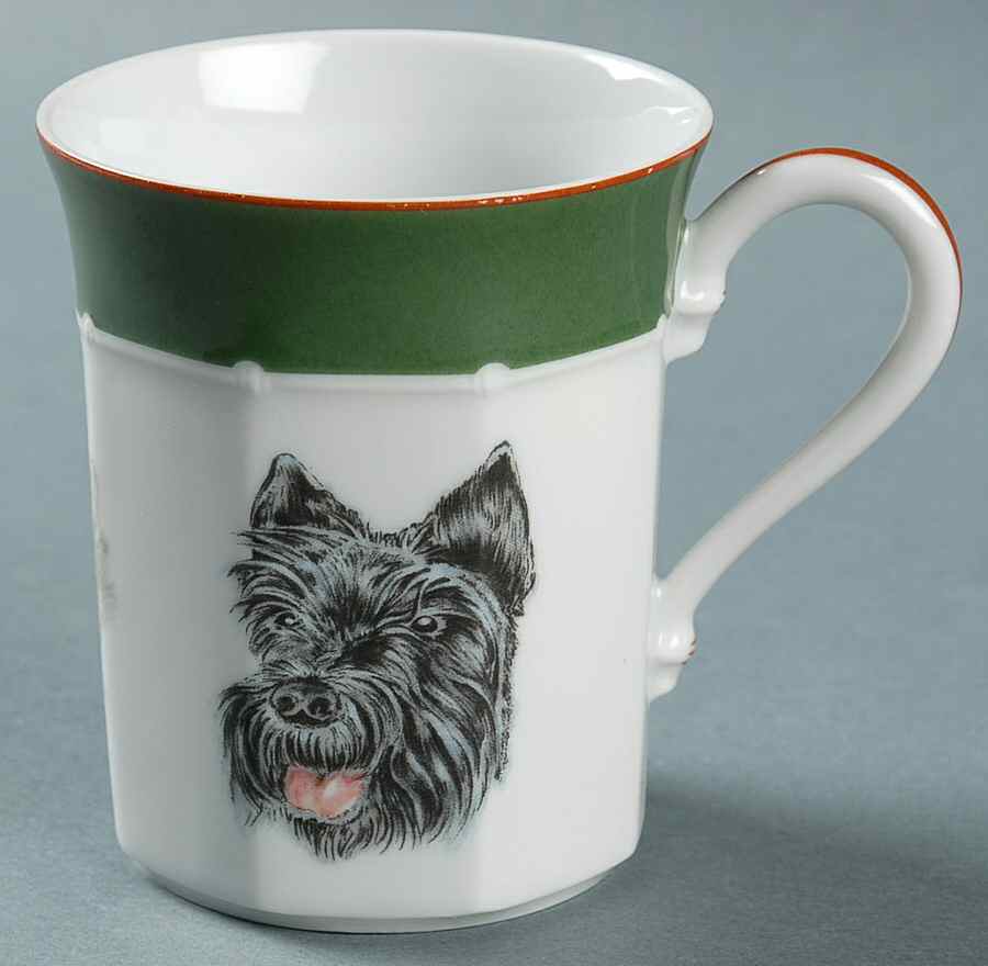 Chasse Hunter Green Flat Cup by Hermes-1
