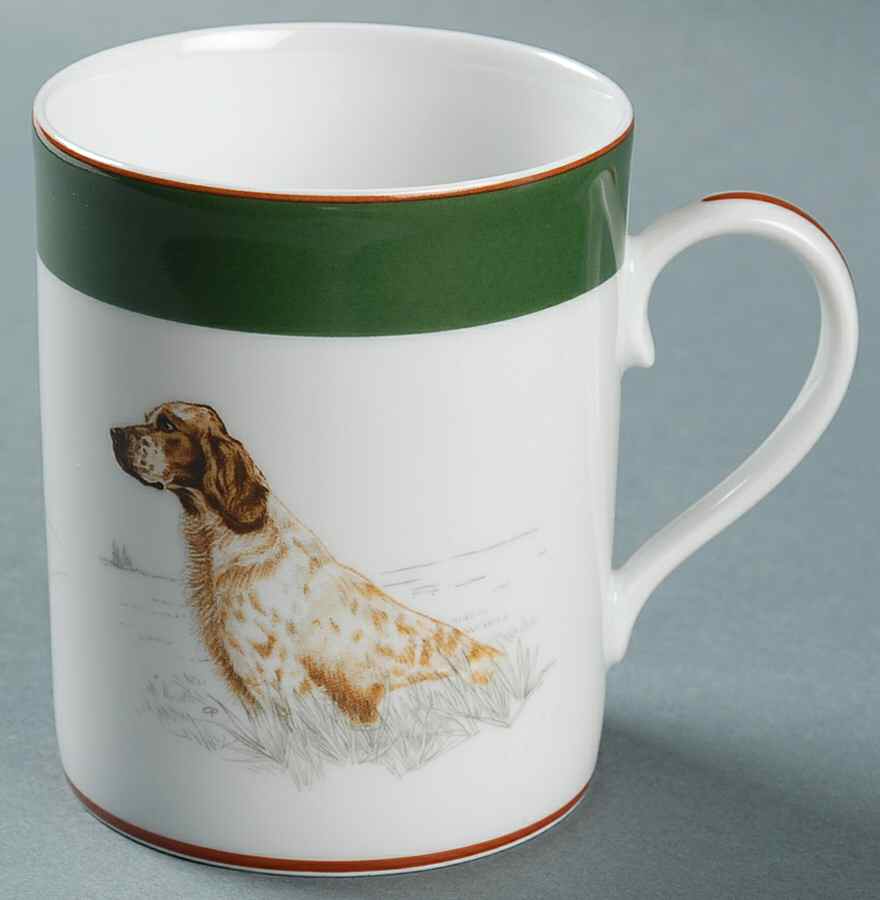 Chasse Hunter Green Mug by Hermes-1