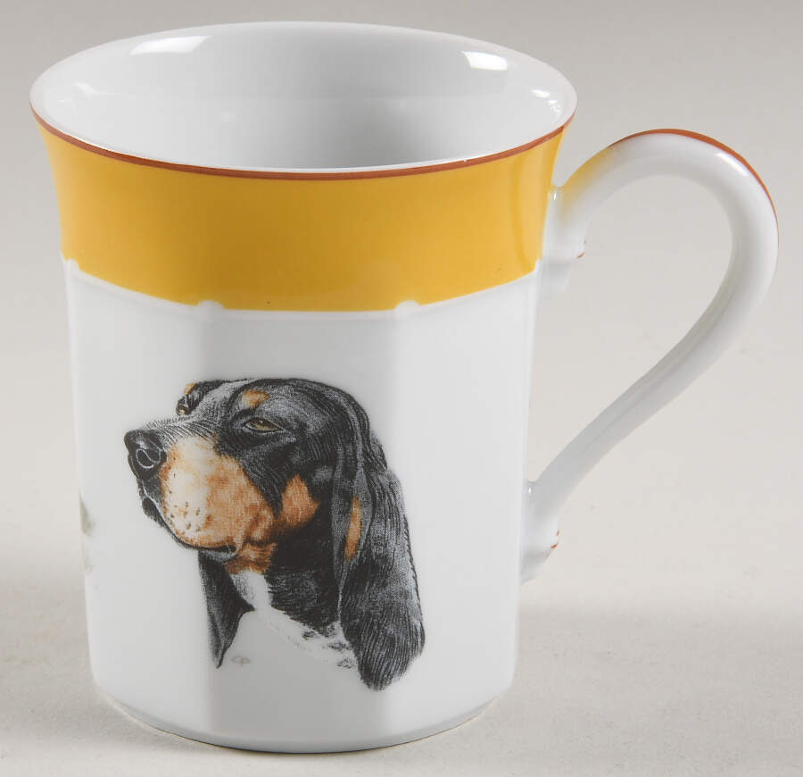 Chasse Yellow Flat Cup by Hermes-1