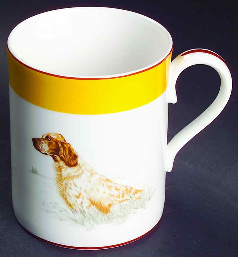 Chasse Yellow Mug by Hermes-1