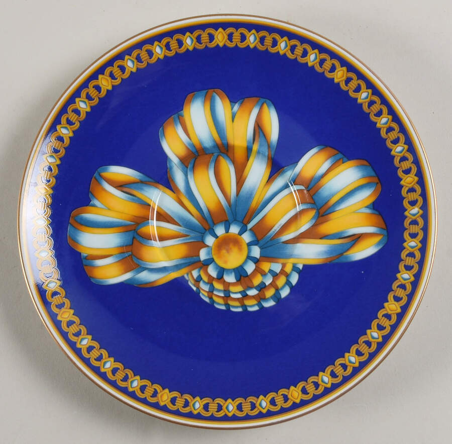 Cocarde de Soie Saucer for Breakfast Cup by Hermes-1